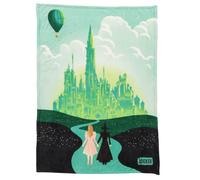 Franco Collectibles Wicked Elphaba and Glinda Bedding Super Soft Cozy Throw, 46 in x 60 in, (Officially Licensed Product)