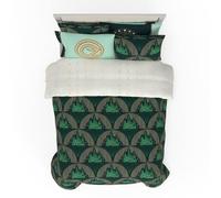 Franco Collectibles Wicked Lux Bedding 7 Piece Super Soft Reversible Comforter and Sheet Set with Sham, Queen, (Officially Licensed Product)