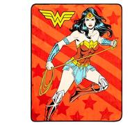Franco Collectibles Wonder Woman Bedding Super Soft Micro Raschel Throw, 46 in x 60 in, (Official Licensed Product)