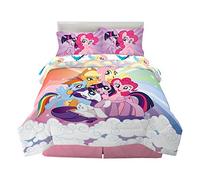 Franco Comforter and Sheet Set, Microfiber, My Little Pony, 5 Piece Full Size