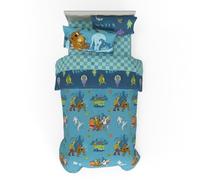Franco Comforter and Sheet Set, Microfiber, Scooby Doo, 5 Piece Twin Size