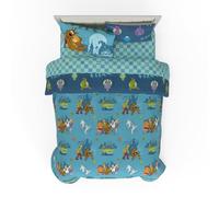 Franco Comforter and Sheet Set, Microfiber, Scooby Doo, 7 Piece Full Size