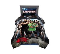 Franco Comforter and Sheet Set, Microfiber, WWE, 4 Piece Twin Size