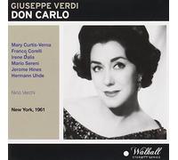 Franco Corelli; Mary Curtis-Verna; Mario Sereni; Irene Dalis; Jerome Hines; Hermann Uhde; Martina Arroyo / Kurt Adler - Don Carlo, Met 15/4/1961