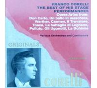 FRANCO CORELLI: THE BEST OF HIS STAGE PERFORMANCES- LIMITED EDITION, SCARCE CD (ONLY 3000 NUMBERED COPIES PRODUCED,