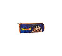 Franco Cosimo Panini Dragon Ball Super - School Stationery Case with Personalized Metal Puller and Mesh Details - Small Pencil Case Child Ideal for Christmas Gifts Boys and Children, 20x8Hcm