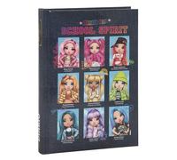 Franco Cosimo Panini Rainbow High - Official Rainbow High School Diary, 12 Month Diary, Ideal for Elementary or Middle School, Laminated Padded Cover, Colour Printed Pages, 13 x 17.8 cm, Blue