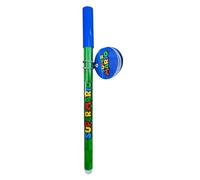 Franco Cosimo Panini Super Mario Erasable Pen Blue with Ball Decoration