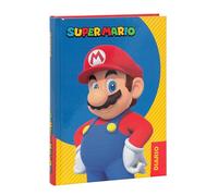 Franco Cosimo Panini Super Mario Official School Diary, 12 Month Diary, Ideal for Elementary School, with Padded Cover and 320 Inner Pages Printed in Colours, 13 x 17.8 H cm