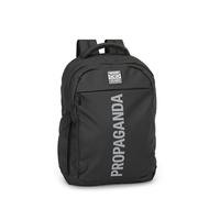 Franco Cosimo Panini Unisex Backpack for Children and Teenagers, Black, 40 x 29 x 17 cm, Casual, black, 40x29x17, Casual