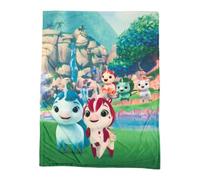 Franco DreamWorks Not Quite Narwhal Kids Bedding Super Soft Plush Micromink Throw, 46 in x 60 in, (Official Licensed Product)