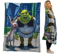 Franco DreamWorks Shrek Orge Bedding Super Soft Plush Throw, 46 in x 60 in, (Official Licensed Product) Collectibles