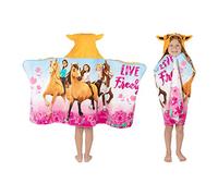 Franco DreamWorks Spirit Kids Bath Hooded Towel Wrap, 24 in x 50 in