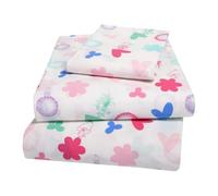 Franco DreamWorks Trolls Kids Luxury Bedding Super Soft Premium Cotton 3 Piece Sheet Set, Twin, (Officially Licensed Product)