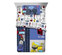 Franco Duvet Cover Set, Microfibre, Transformers-Battle of The Universe, 4 Piece Twin Size