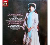 Franco Ghione & Coro e Orchestra Sinfonica del Teatro Nacional de San Carlos Lisboa / Maria Callas / Alfredo Kraus / Mario Sereni / Laura Zanini / Maria Cristina de Castro / Piero de Palma u.a. - Verdi: La Traviata (Live-Mitschnitt vom 27. März 1958) [Vinyl Schallplatte] [2 LP Box-Set]