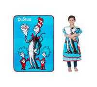 Franco Kids Bedding Super Soft Micro Raschel Throw, 46 in x 60 in, Dr Seuss