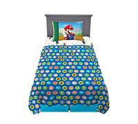 Franco Kids Bedding Super Soft Microfiber Sheet Set, 3 Piece Twin Size, Nintendo Mario World