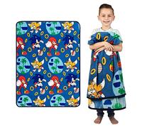 Franco Kids Bedding Super Soft Plush Throw Blanket, 46 in x 60 in, Sonic The Hedgehog, Anime