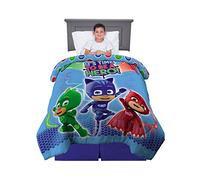 Franco Kids Bedding Super Soft Reversible Comforter, Twin/Full Size 72" x 86", PJ Masks