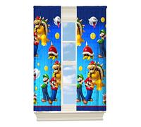 Franco Kids Room Darkening Window Curtain Panel, 42 in x 63 in, Super Mario