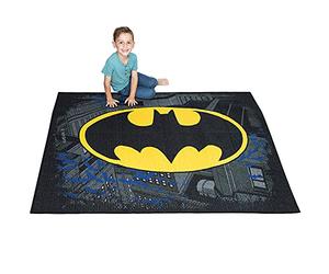 Franco Kids Room Non Slip Area Rug, 69 in x 52 in, Batman