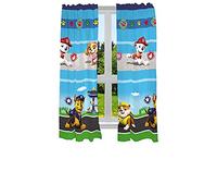 Franco Kids Room Window Curtain Panels Drapes Set, 82 in x 63 in, Paw Patrol