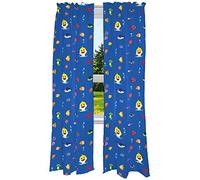 Franco Kids Room Window Curtains Drapes Set, 82 in x 84 in, Baby Shark