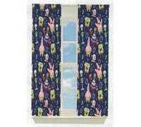 Franco Kids Spongebob Squarepants Room Darkening Window Curtains Drapes Set 84 in x 63 in