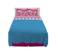 Franco L.O.L. Surprise Kids Super Soft Microfibre Bed Sheet Set, 4 Piece Set