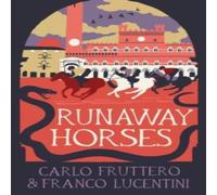 Franco Lucentini Runaway Horses Paperback Book in White Franco Lucentini White