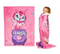 Franco Magic Mixies Dawne Kids Bedding Super Soft Cozy Micromink to Coral Throw, 46 in x 60 in, (Officially Licensed Product)