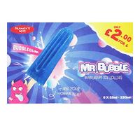 Franco Mr Bubble PM £2.00 6pk x Pack of 3