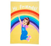 Franco Ms. Rachel Educational Adventures Bedding Super Soft Cozy Throw, 46 in x 60 in, (Officially Licensed Product) Kids