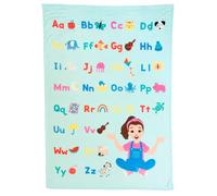 Franco Ms. Rachel Educational Adventures Bedding Super Soft Cozy Throw Blanket, 62 in x 90 in, (Officially Licensed Product) Kids