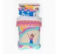 Franco Ms. Rachel Educational Adventures Kids Bedding Super Soft Microfiber Comforter and Sheet Set, 4 Piece Twin Size, (Officially Licensed Product)