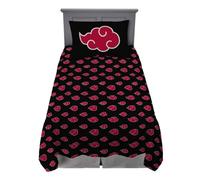 Franco Naruto Akatsuki Anime Bedding Super Soft Microfiber Twin XL Sheet Set, College Dorm Essentials, (Official Licensed Product)