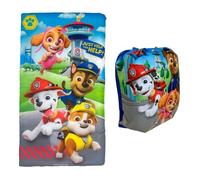 Franco Paw Patrol Kids Soft Lightweight 2 Piece Sleeping/Slumber Bag and Sling Bag Set, 46"(L) X 26"(W), (Official Licensed Paw Patrol Product) by