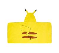 Franco Pokemon Pikachu Bath/Pool/Beach Soft Cotton Terry Hooded Towel Wrap, 24" x 50" Kids