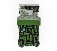 Franco Rick & Morty 5-Piece Bedding Set Extra Soft Cozy Double Sided Twin Size Bedding Set (Official Licensed Product)