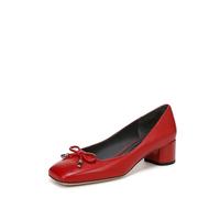 Franco Sarto women's Classic Pump, Crimson Red Leather, 4.5 UK