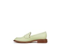 Franco Sarto Women's Edith Slip on Loafers, Spearmint Green Leather, 8 UK