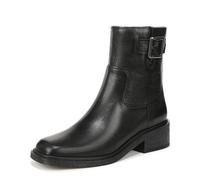 Franco Sarto Women's Gillian Ankle Boot, Black Leather, 3 UK