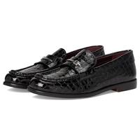 Franco Sarto Women's Riley Loafer, Black Croco, 2 UK