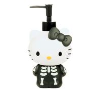Franco Soap Lotion Dispenser, Resin, Black-Hello Kitty Skeleton Pump