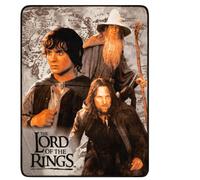 Franco The Lord of The Rings Bedding Super Soft Micro Raschel Throw, 46 in x 60 in, (Official) WB Product Collectibles