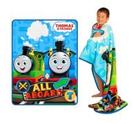 Franco Thomas and Friends Kids Bedding Super Soft Micro Raschel Throw, 46 in x 60 in, (Official Licensed Product)