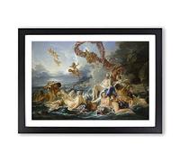 Francois Boucher Triumph of Venus Framed Print | A2 Oak Framed Wall Art | Ready to Hang | Modern Nature Picture | Living Room Bedroom Lounge Office