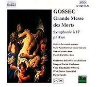Francois-Joseph Gossec : Grande Messe des Morts CD 2 discs (2001) NEW