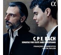 FRANCOIS LAZAREVITCH - C. P. E. BACH SONATAS FOR FLU - CD - K4z
